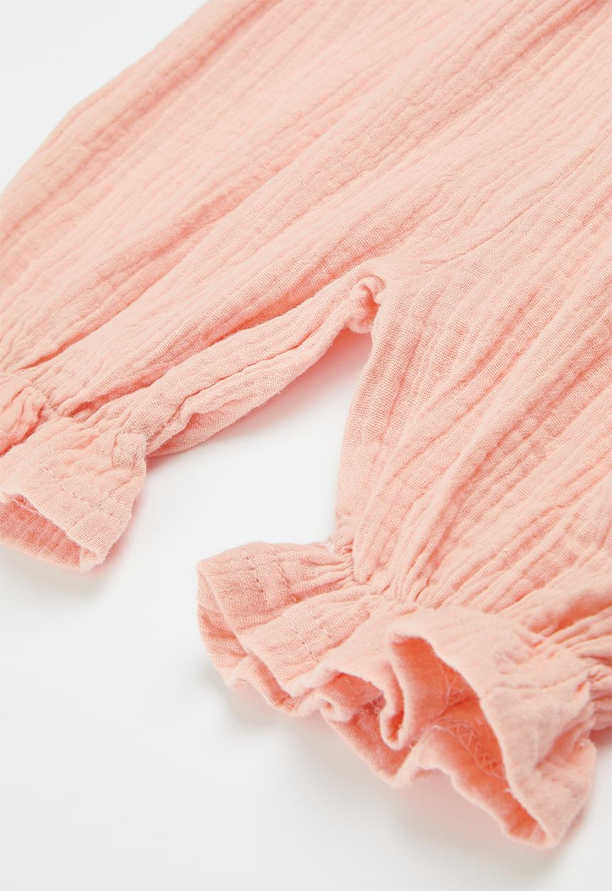Pop Candy - Tie strap jumpsuit - dusty pink