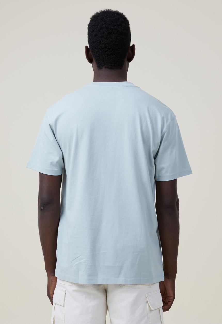Cotton On - Easy T-shirt - light jade/avenue studios