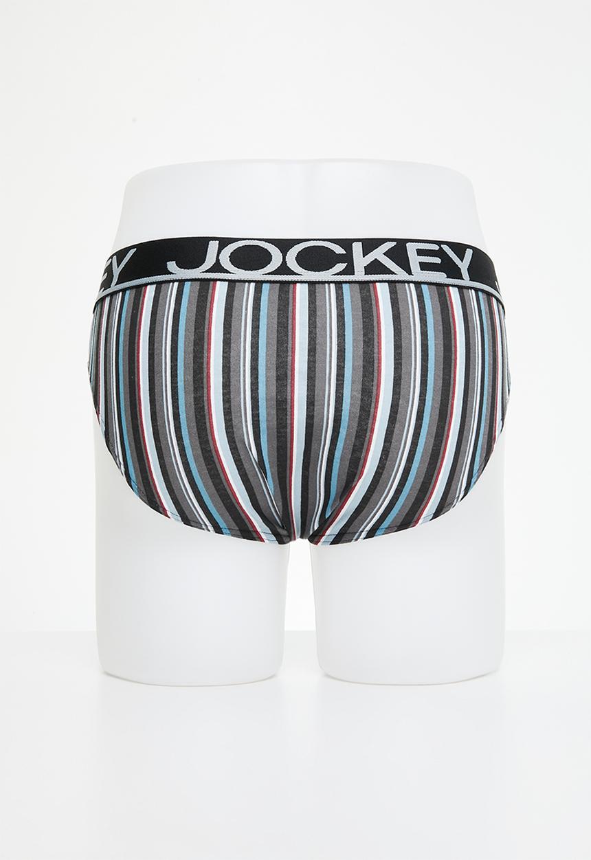 Jockey - 3 Pk Fancy Jockey Brief - Stripe