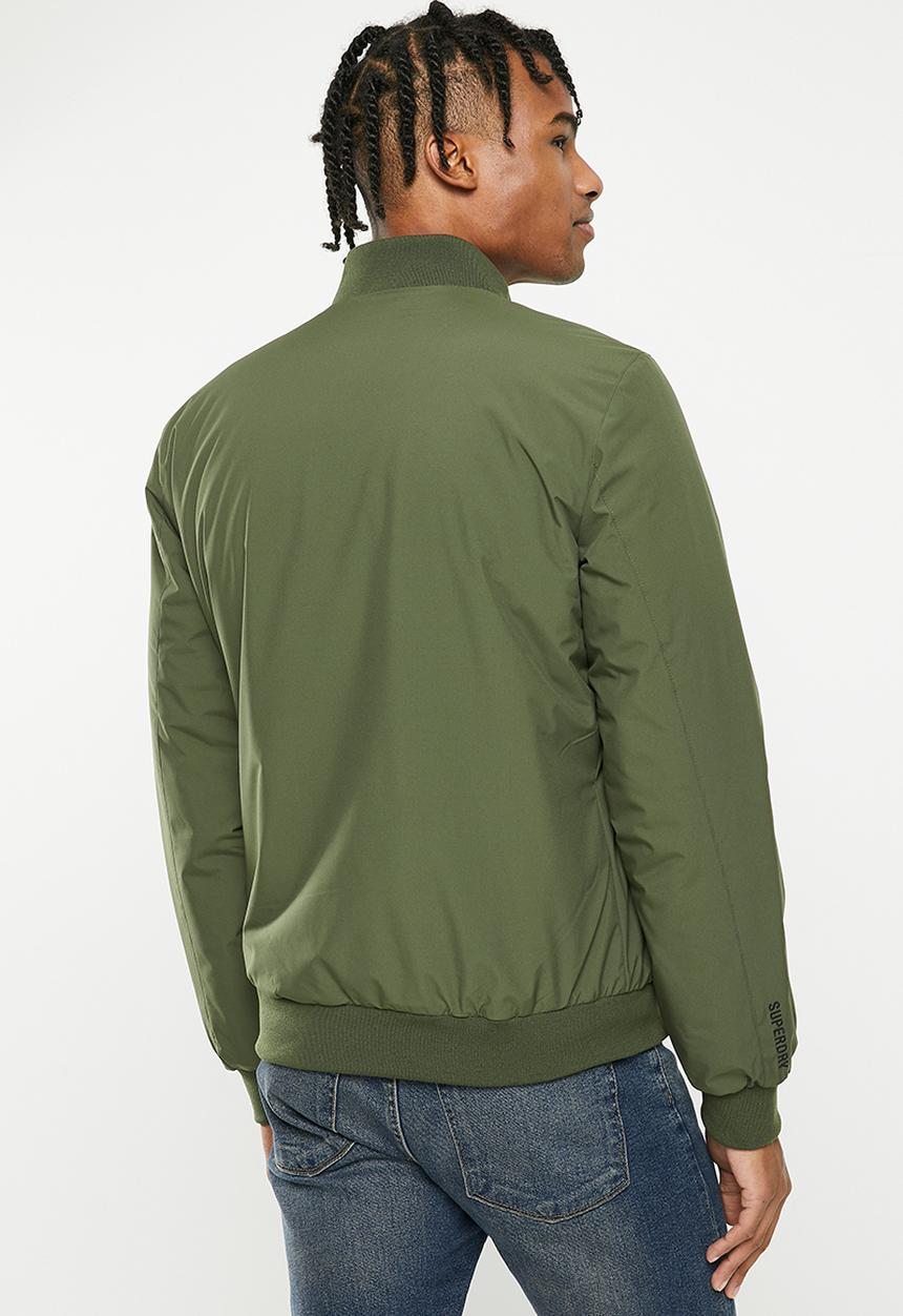 Superdry. - Code training harrington - dark moss