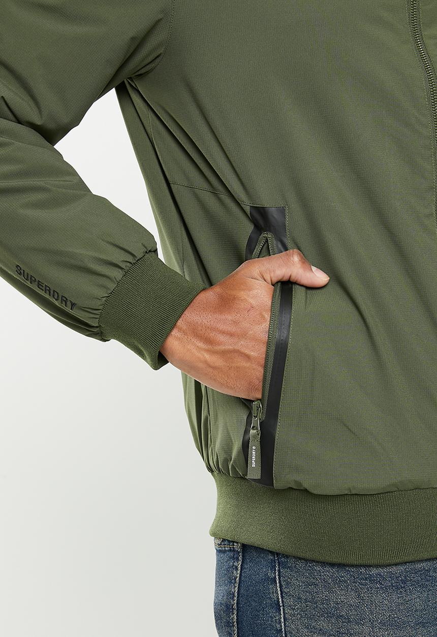 Superdry. - Code training harrington - dark moss