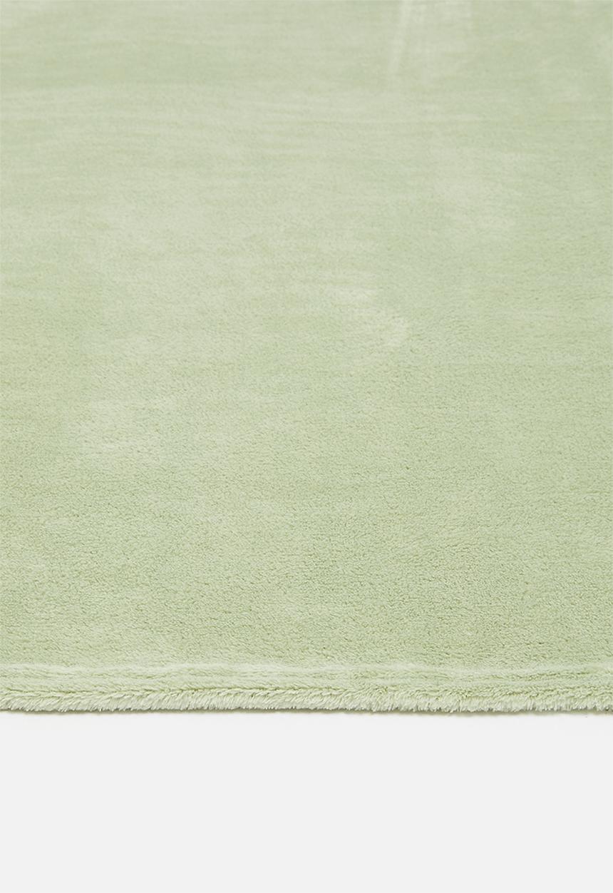 Sixth Floor - Coral fleece throw - sage