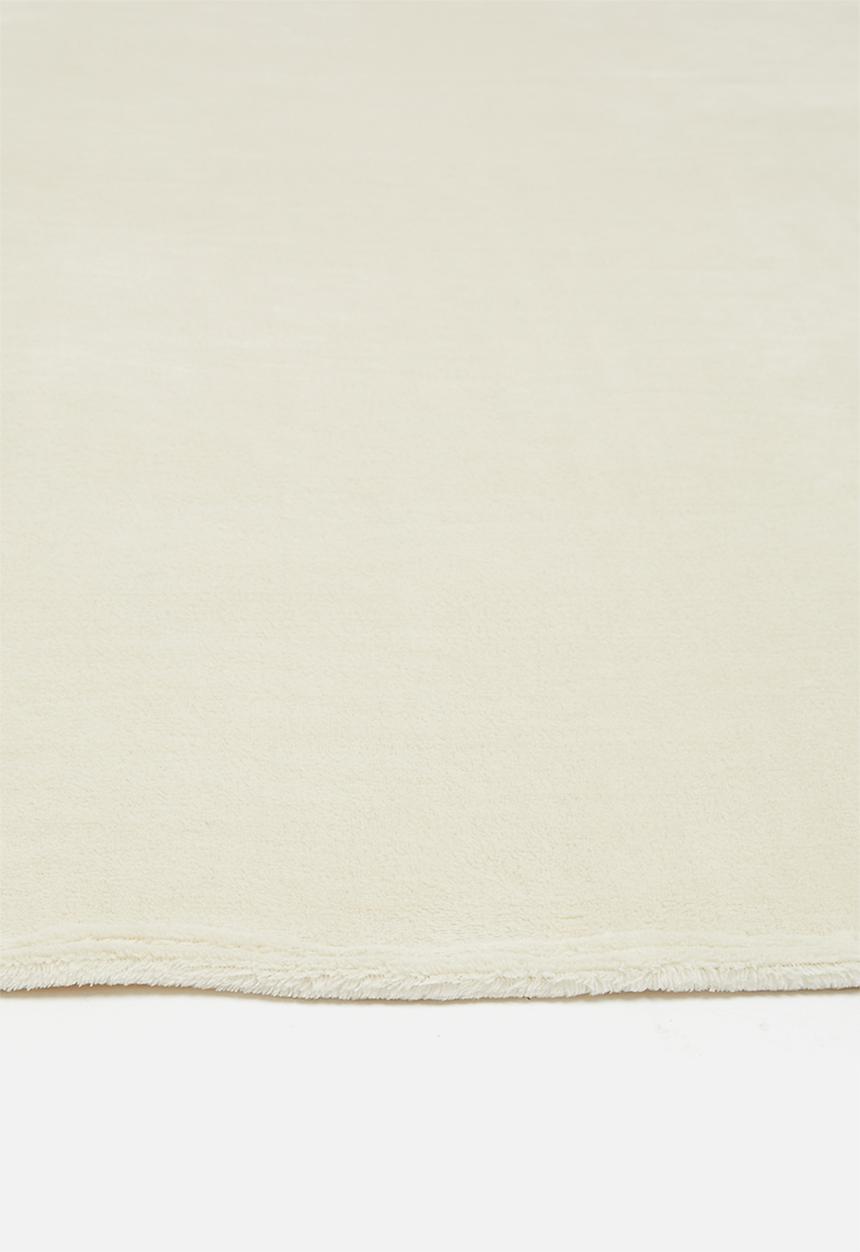 Sixth Floor - Coral fleece throw - stone