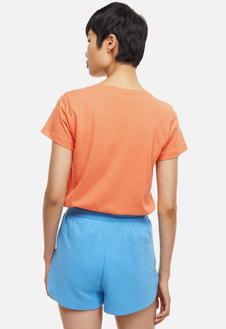 H&M - Cotton T-shirt - orange