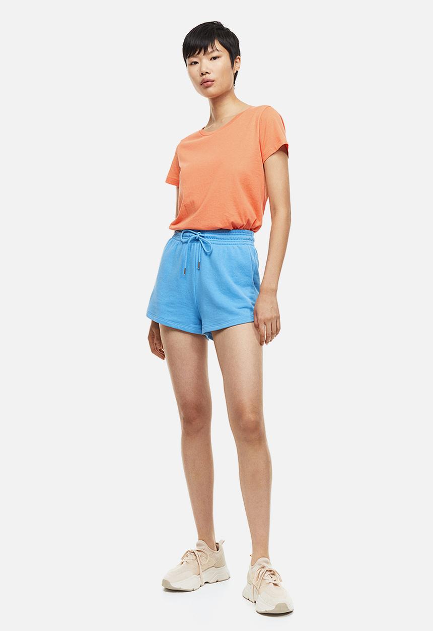 H&M - Cotton T-shirt - orange