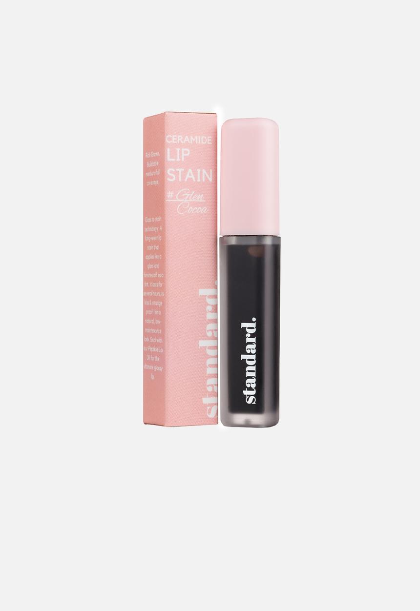 Standard Beauty - Glen Cocoa Brown Lip Stain with Ceramides