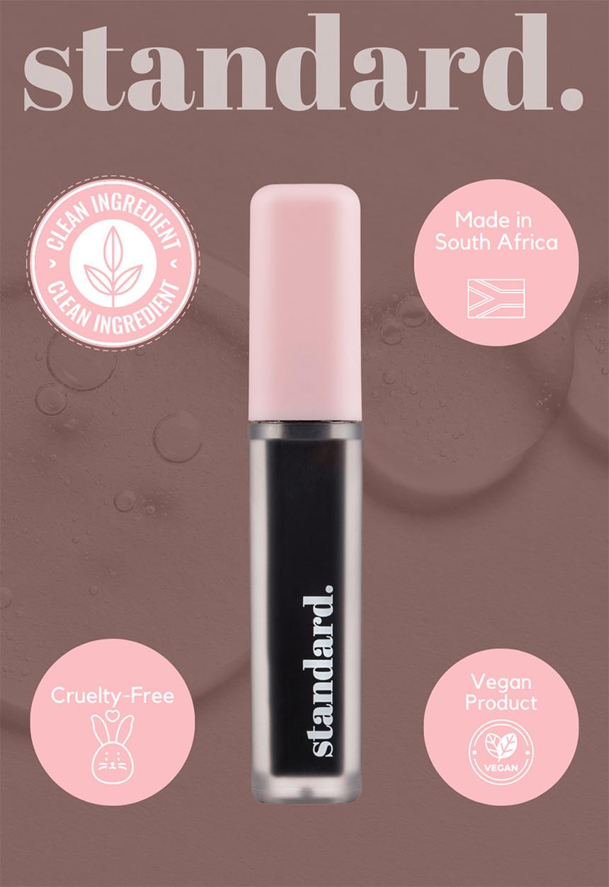 Standard Beauty - Glen Cocoa Brown Lip Stain with Ceramides