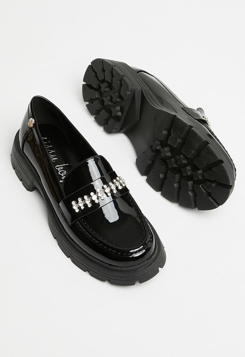 SISSY BOY - Stomp it out platform loafer - black