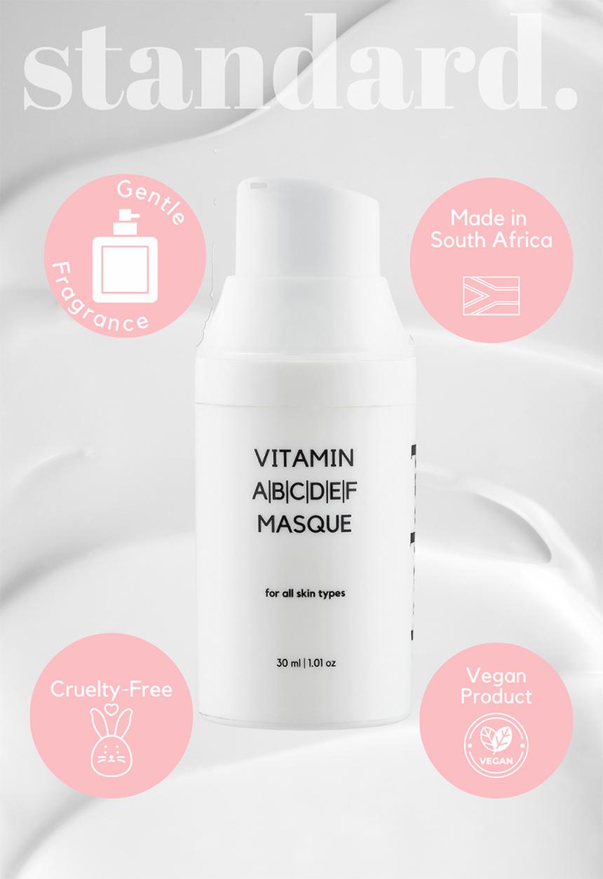 Standard Beauty - Vitamin ABCDEF Masque For Dull & Lacklustre Skin