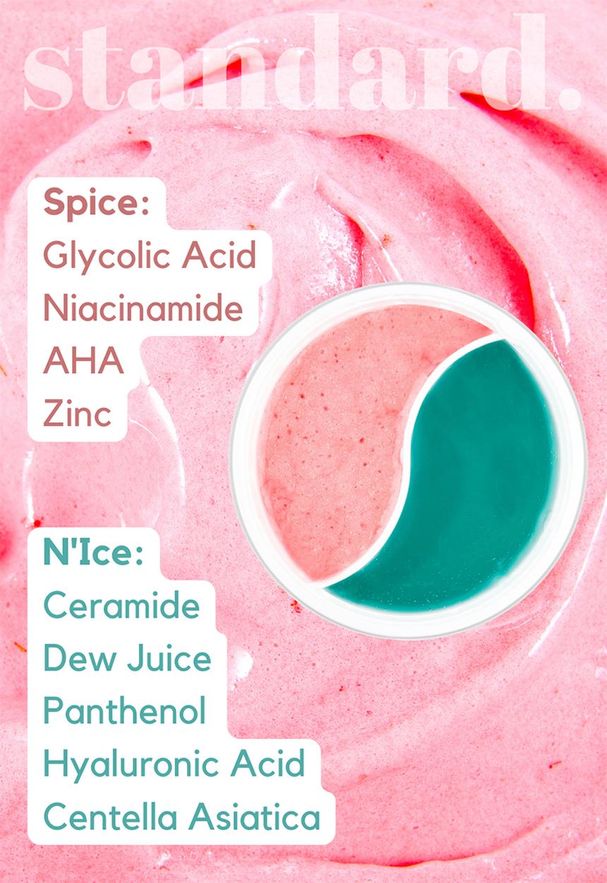 Standard Beauty - Spice N'Ice Double Masque For Resurfacing, Anti- Ageing, Pigmentation