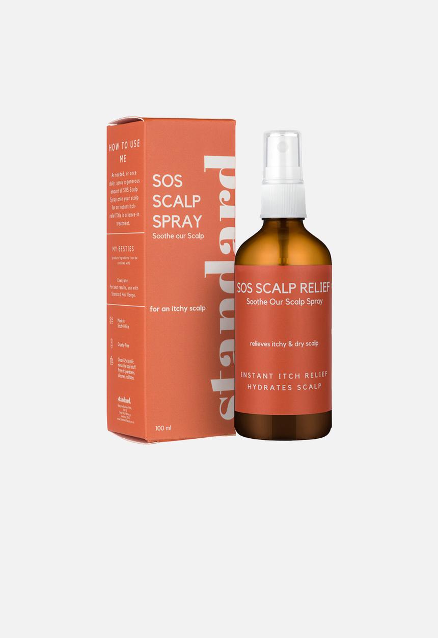 Standard Beauty - SOS Scalp Spray For Instant Itch Relief with Rosemary Extract