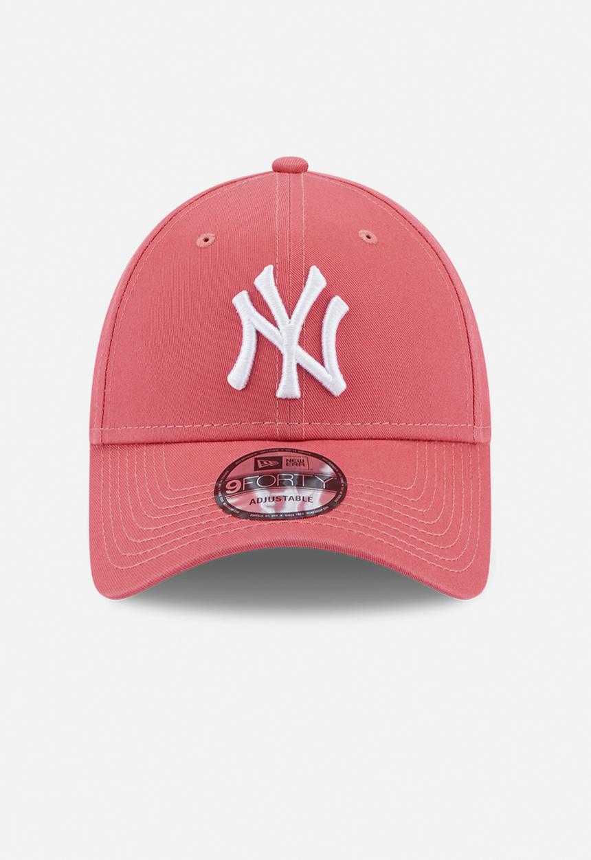 New Era - League essential 9forty®-New York Yankees - pink/white