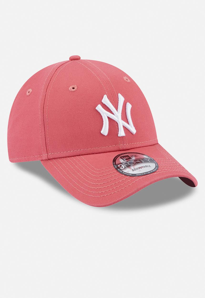 New Era - League essential 9forty®-New York Yankees - pink/white