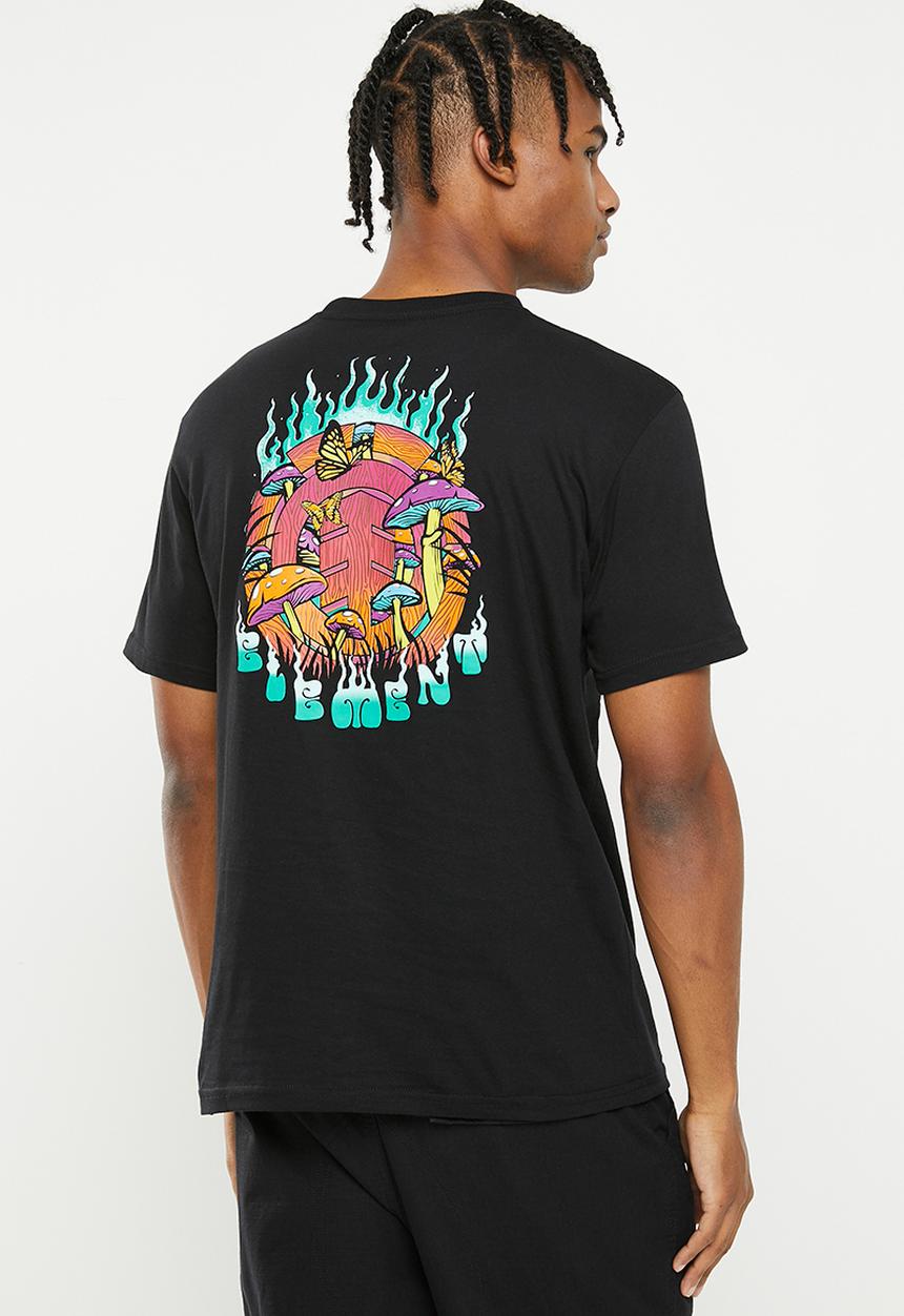 Element - Crimino icon short sleeve - flint black