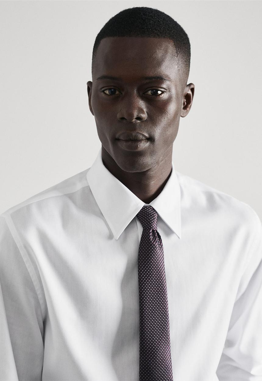MANGO - Shirt Alfred - white