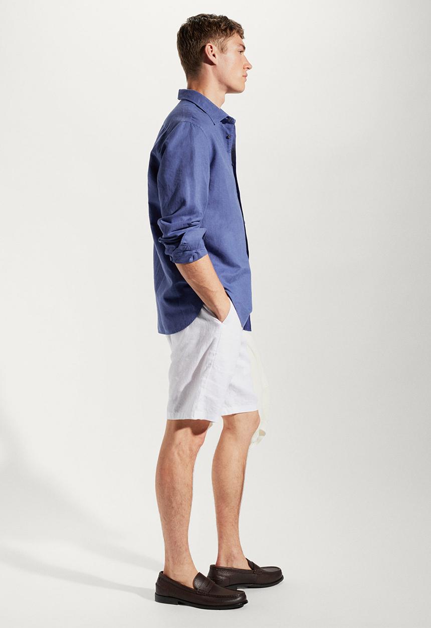 MANGO - Shirt calcuta - blue