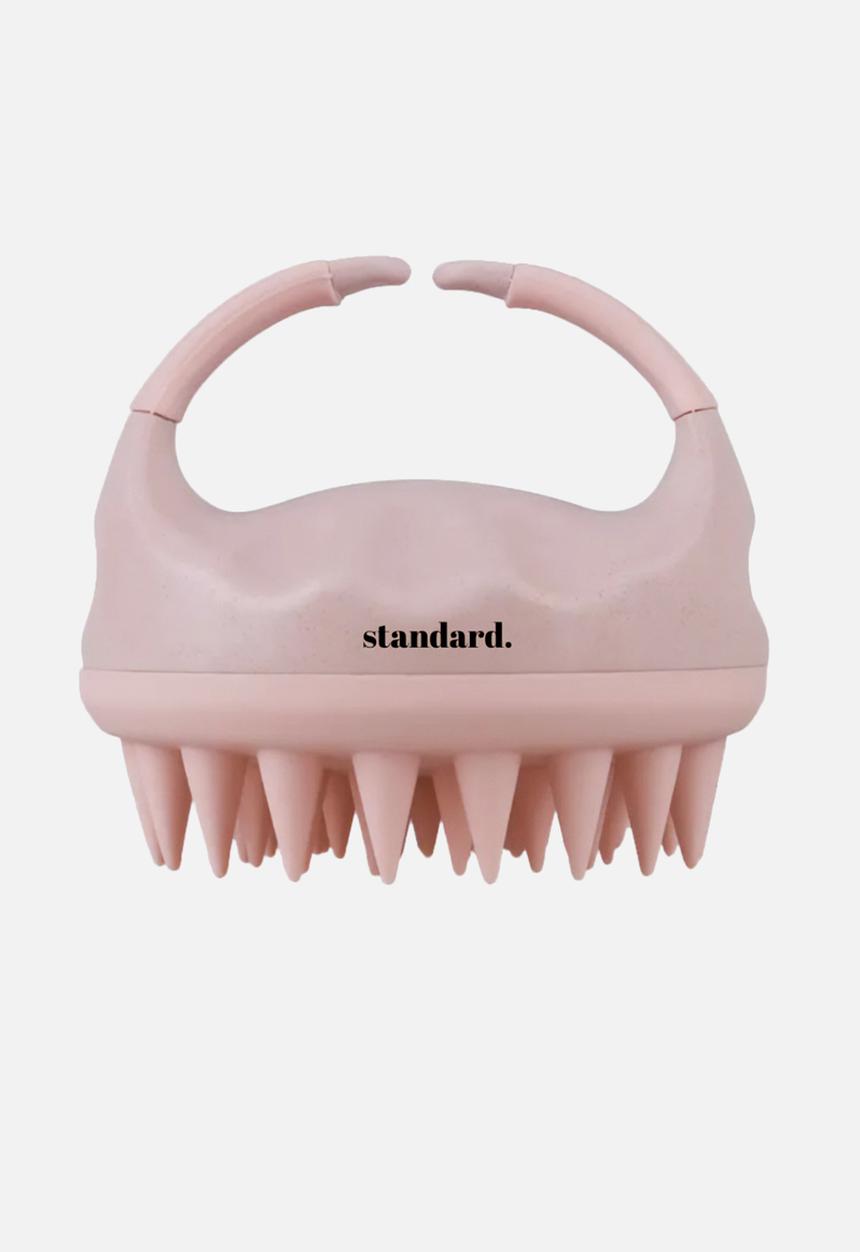 Standard Beauty - Silicone Scalp Massager - Pink