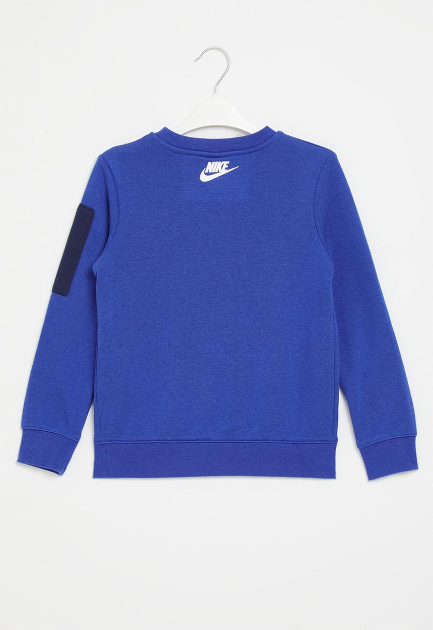 Nike - Nkb b nsw thrill zip pkt crew - game royal