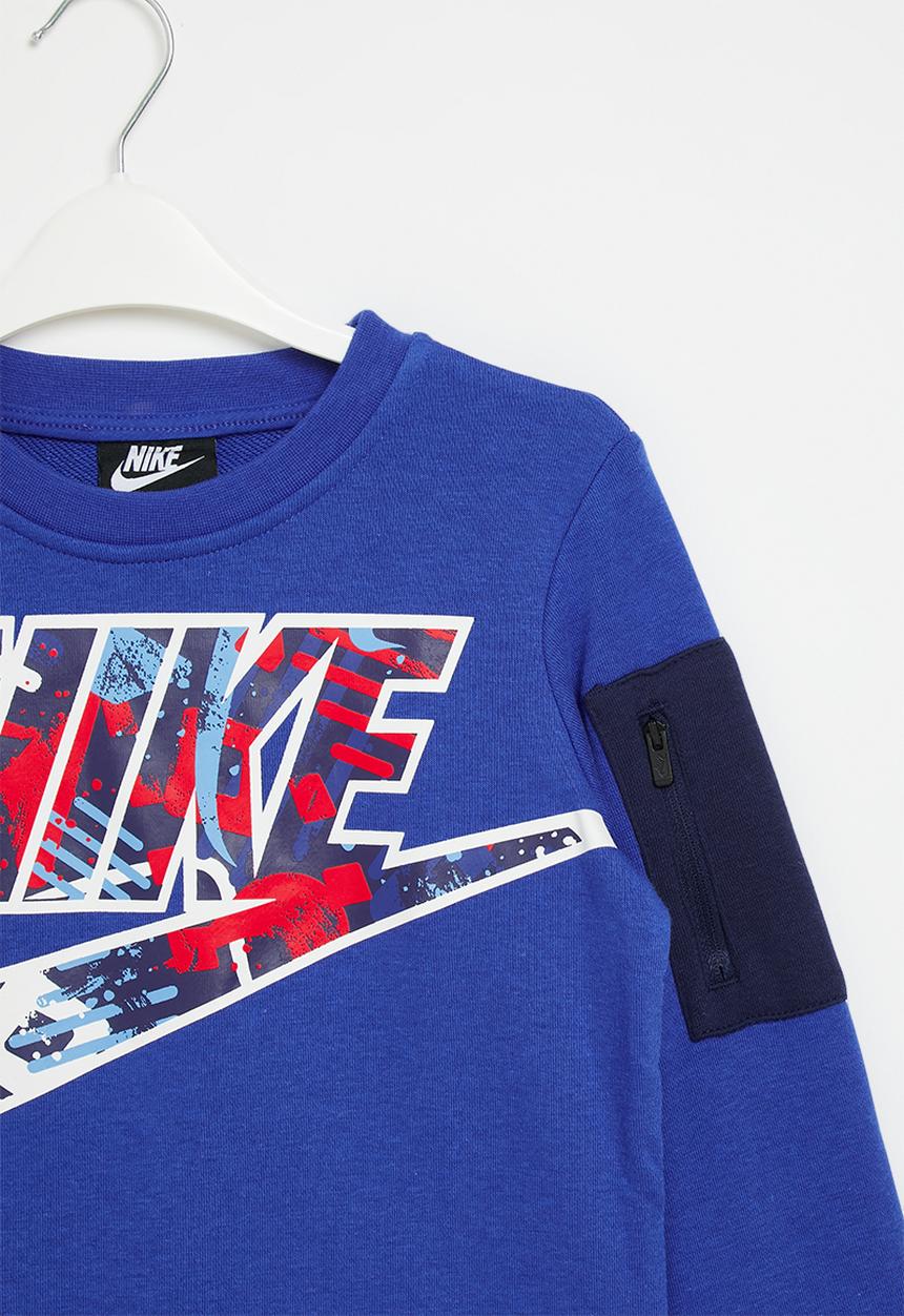 Nike - Nkb b nsw thrill zip pkt crew - game royal