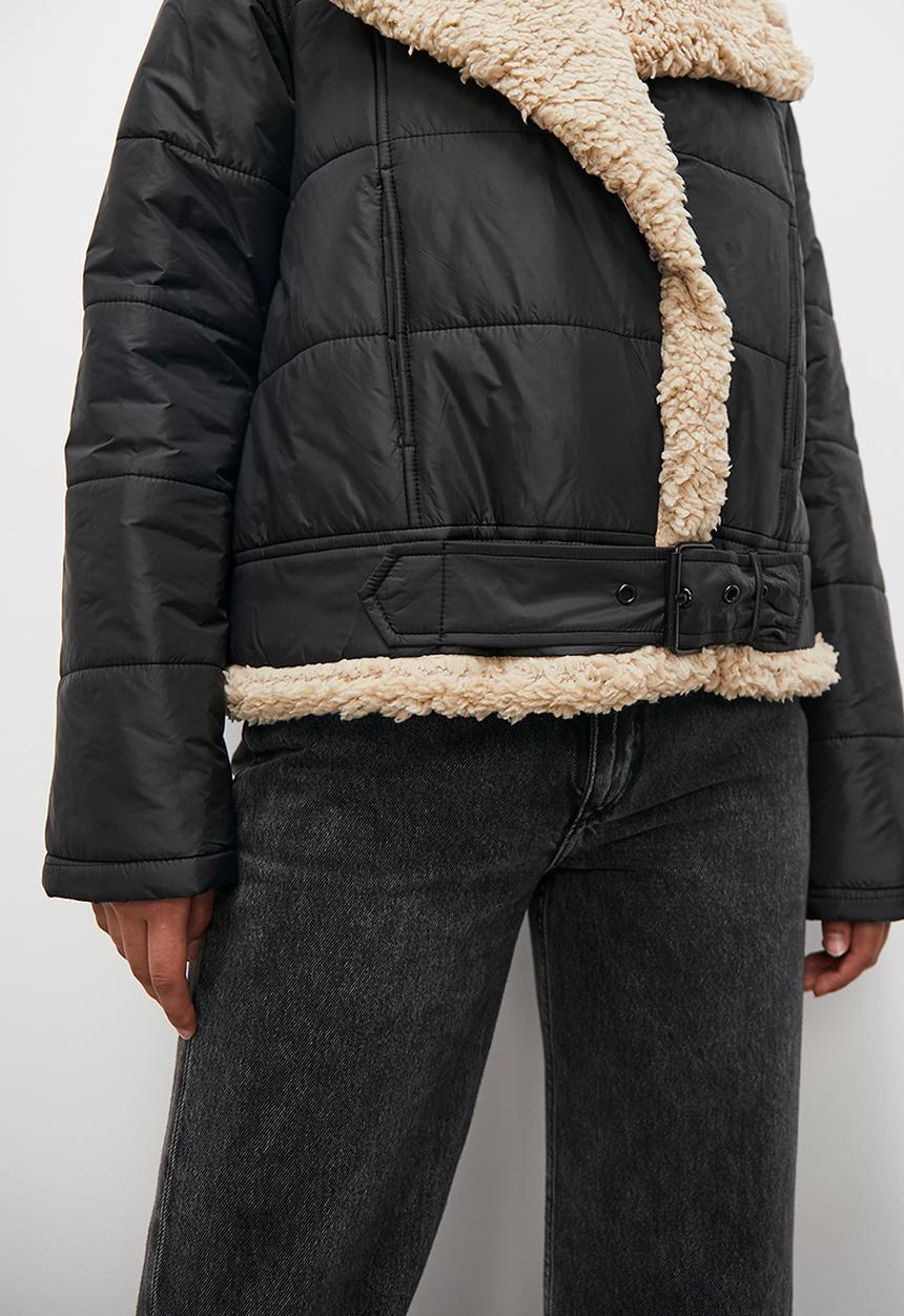 Superbalist - Shirling puffer - black