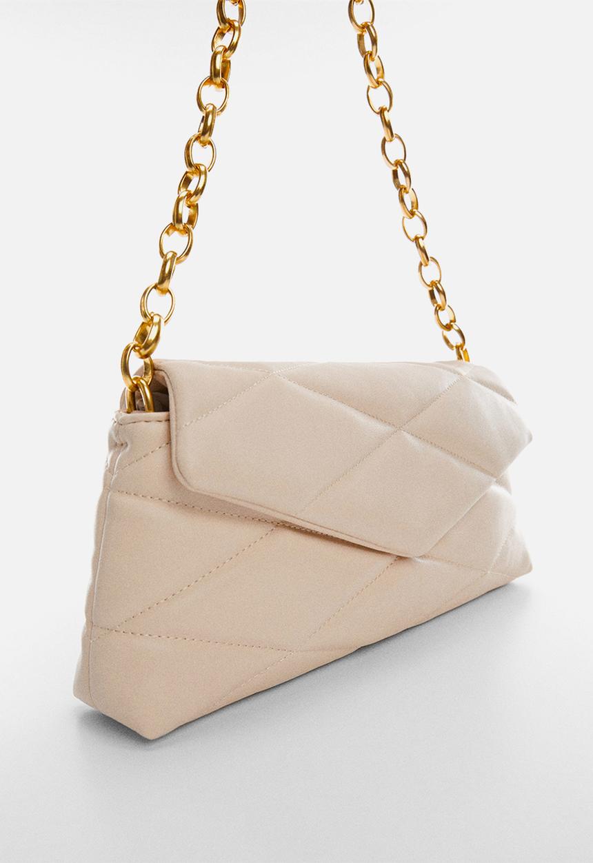 MANGO - Bag rain - off white