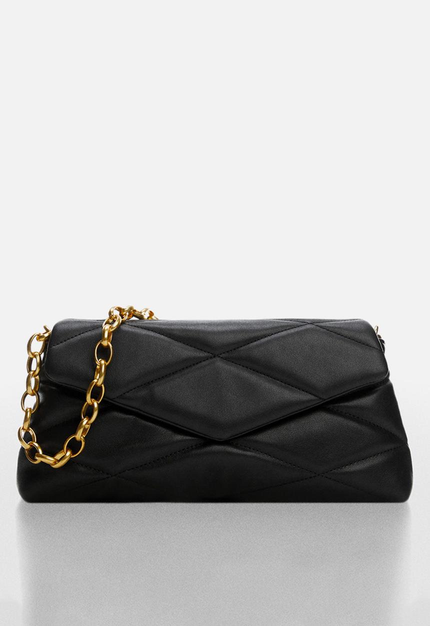 MANGO - Bag rain - black