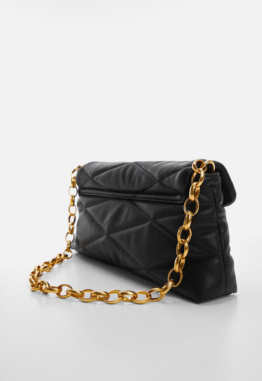 MANGO - Bag rain - black
