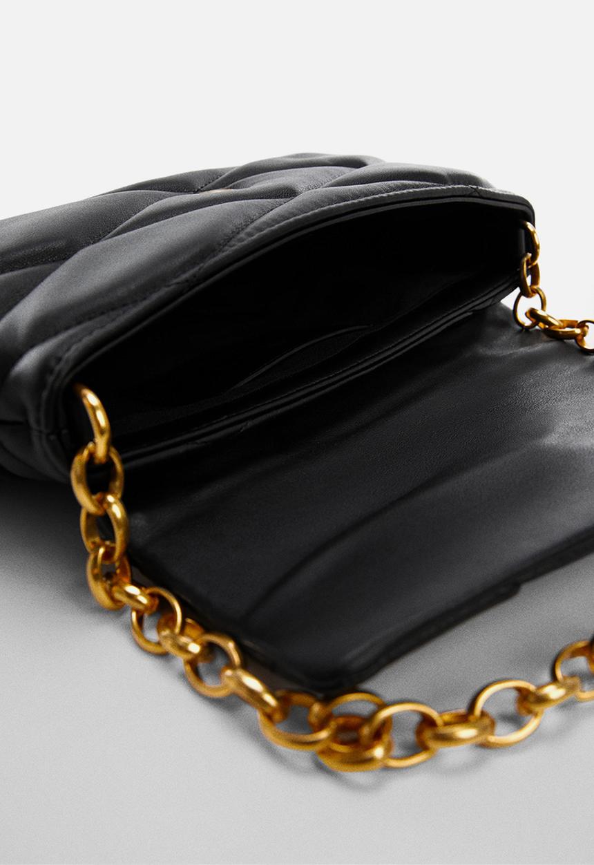 MANGO - Bag rain - black
