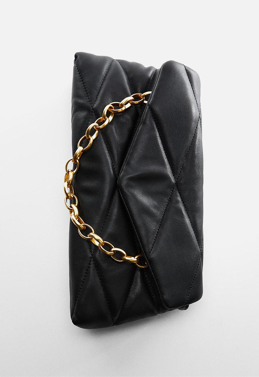 MANGO - Bag rain - black