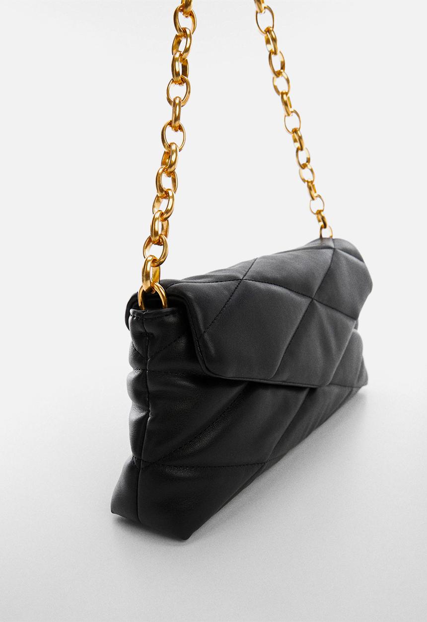 MANGO - Bag rain - black