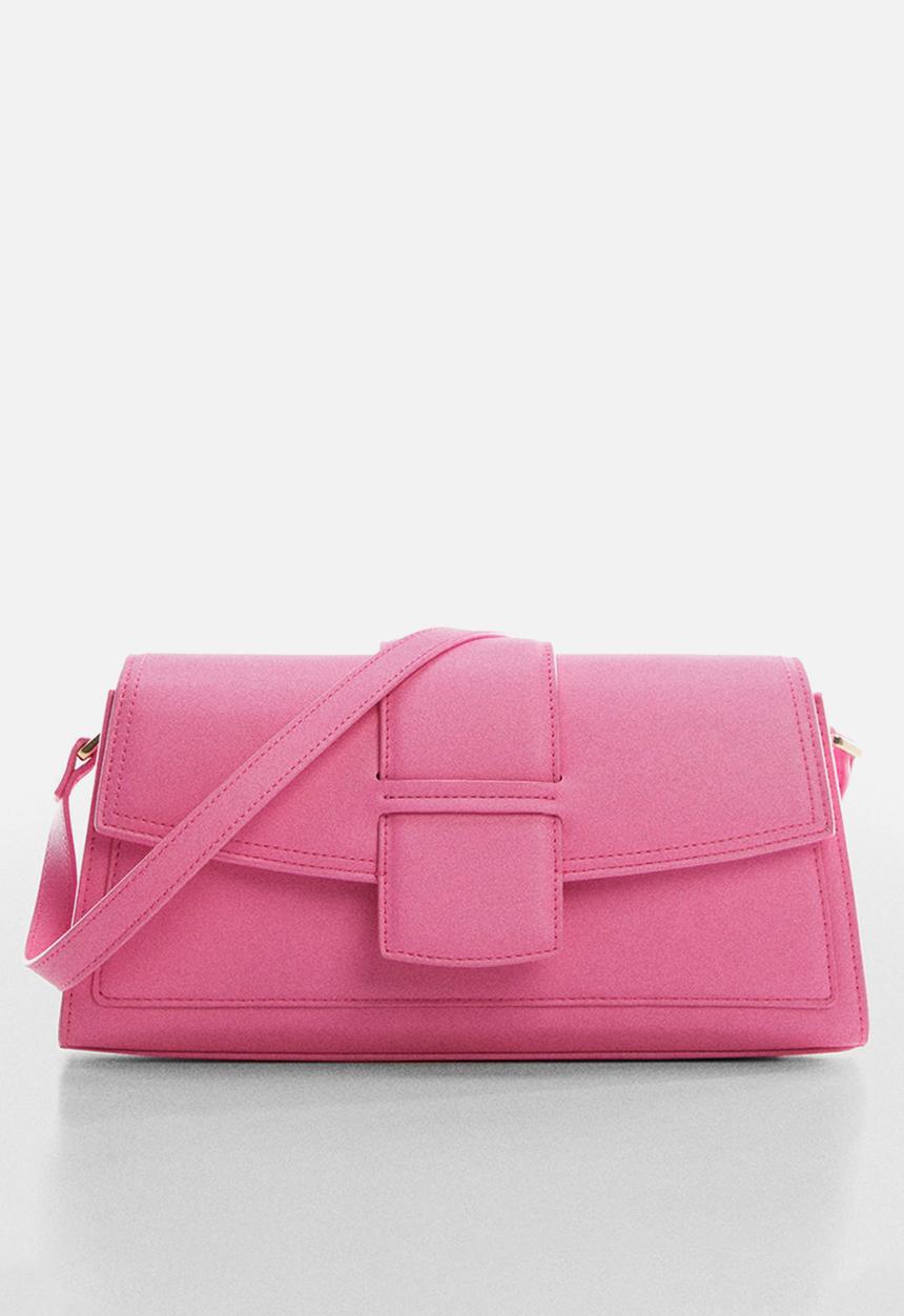 MANGO - Bag agnes - bright pink