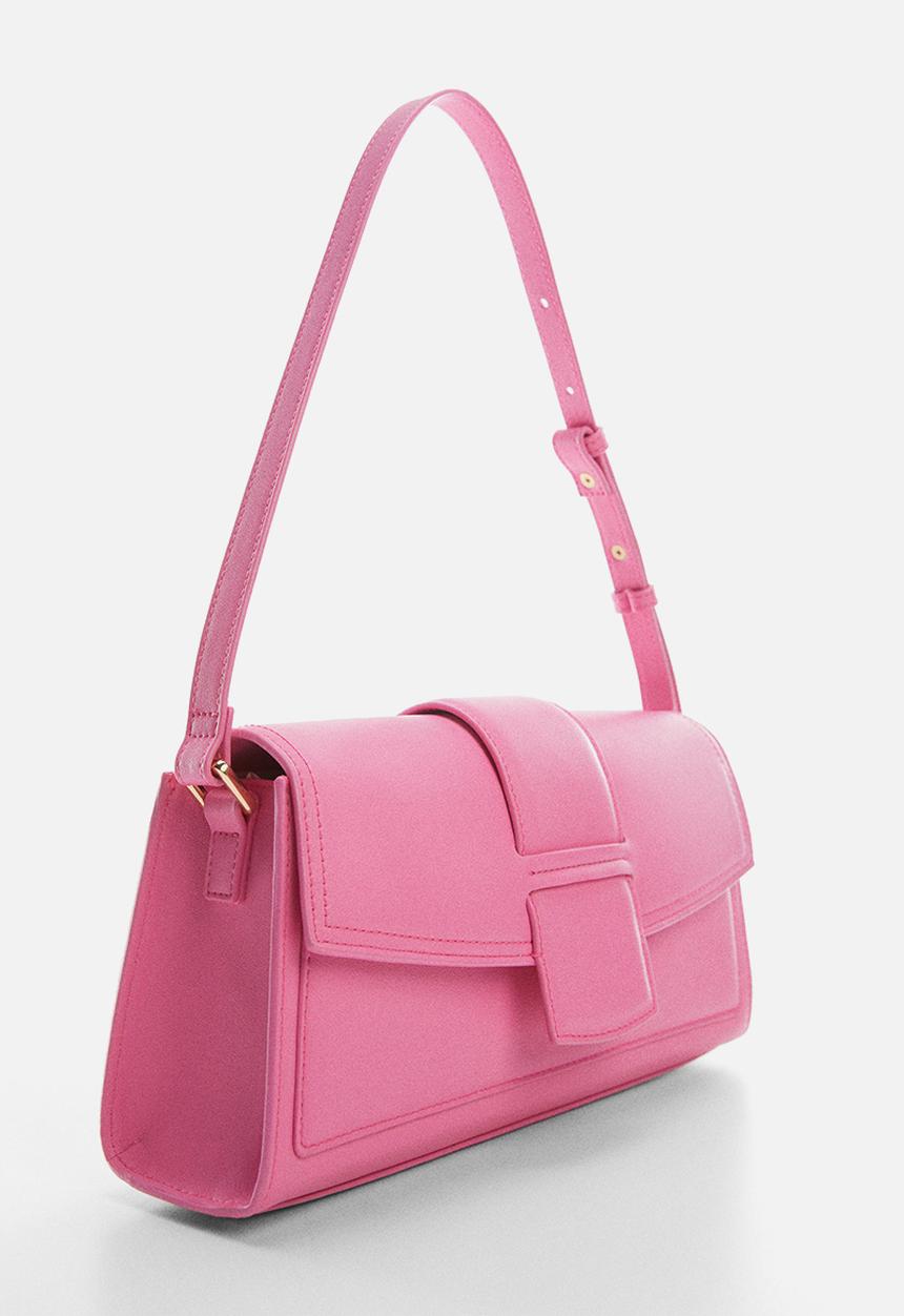 MANGO - Bag agnes - bright pink