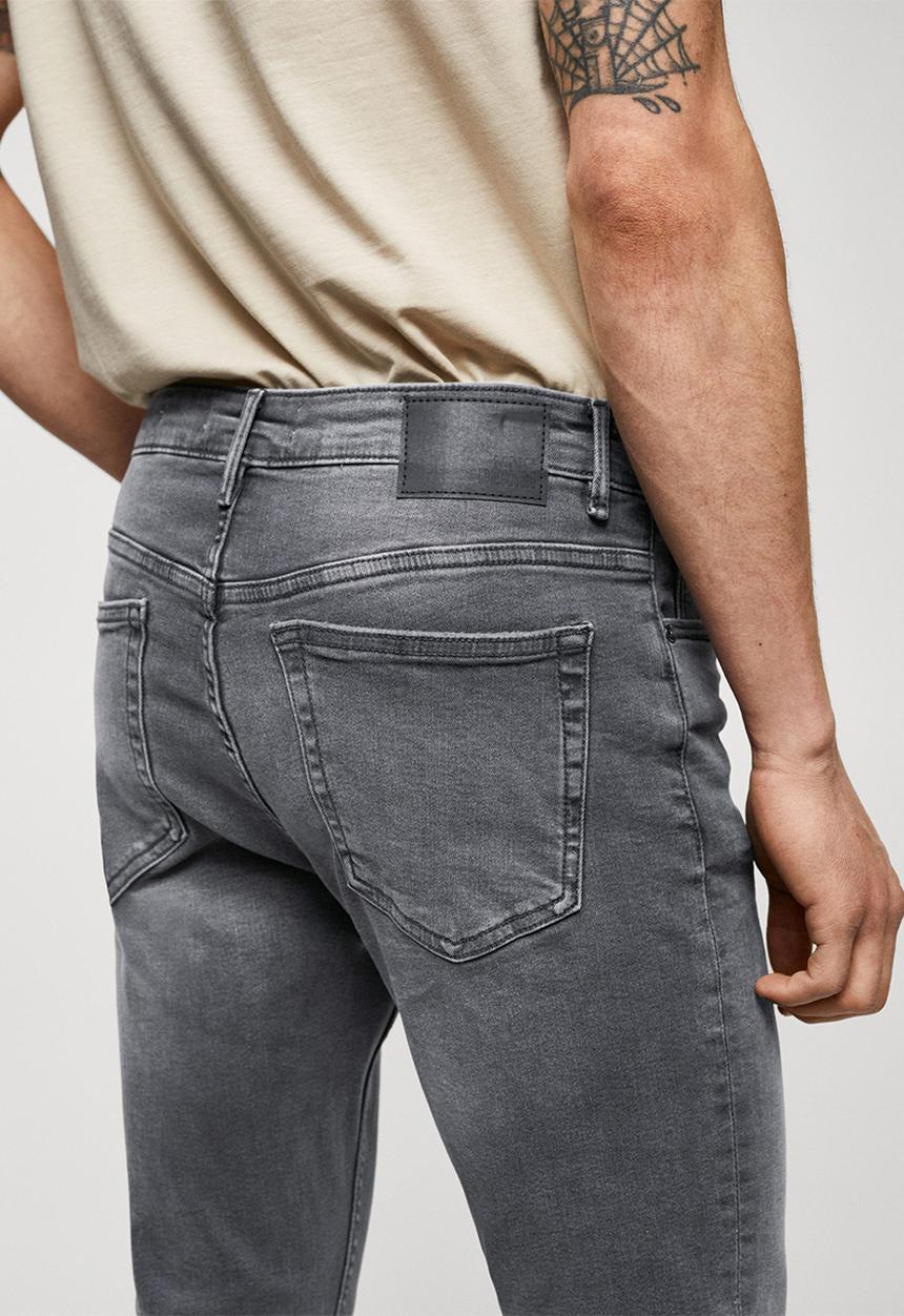 MANGO - Jeans jude - dark denim grey