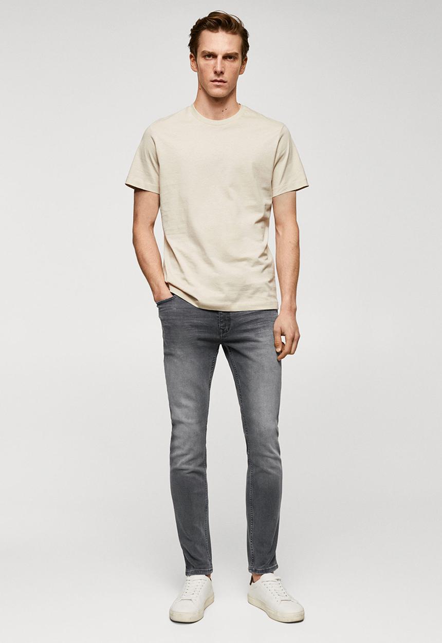 MANGO - Jeans jude - dark denim grey