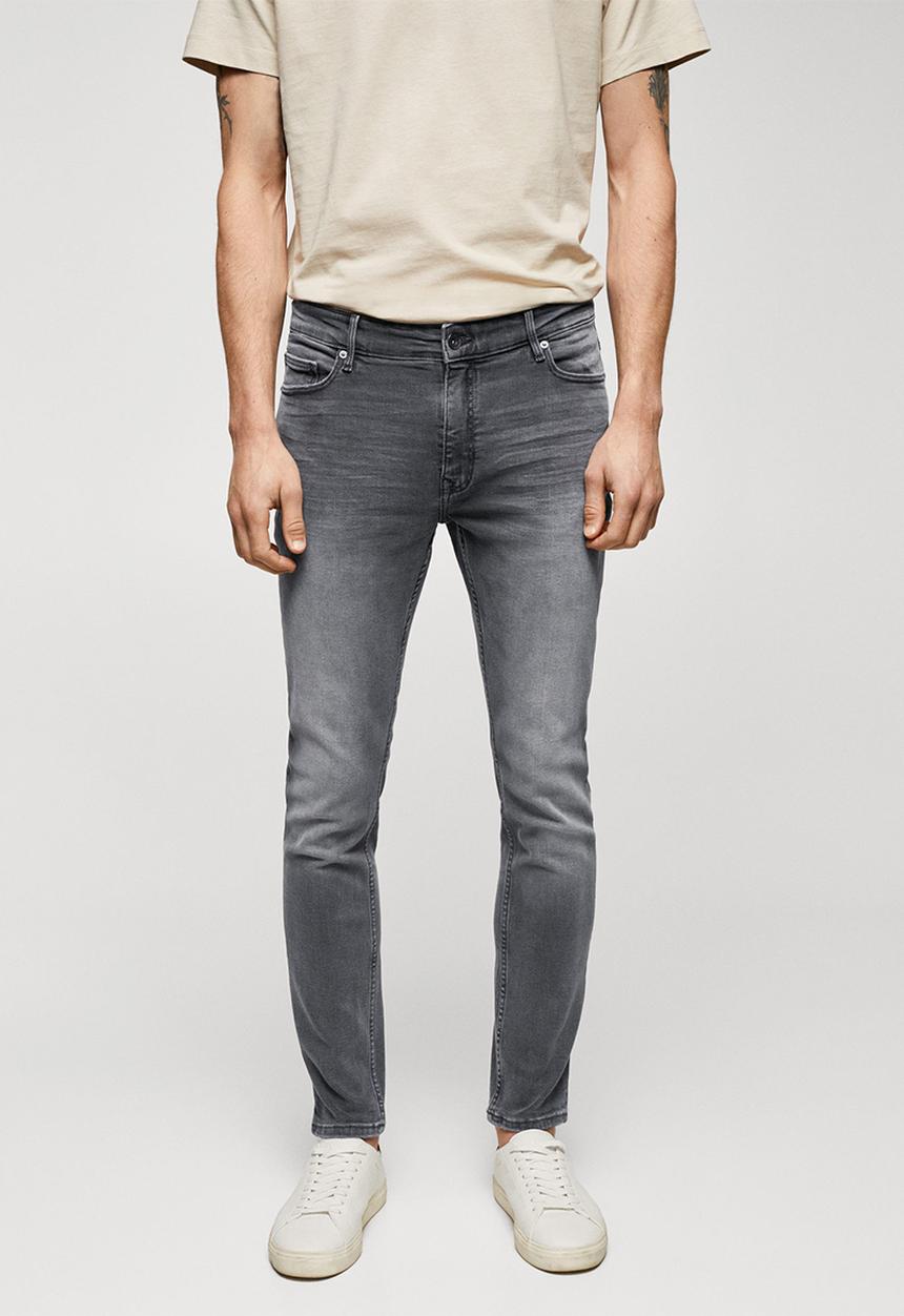 MANGO - Jeans jude - dark denim grey