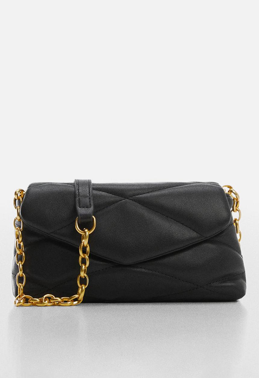 MANGO - Bag rain - black