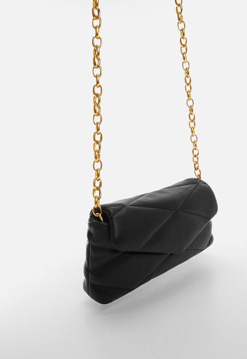 MANGO - Bag rain - black