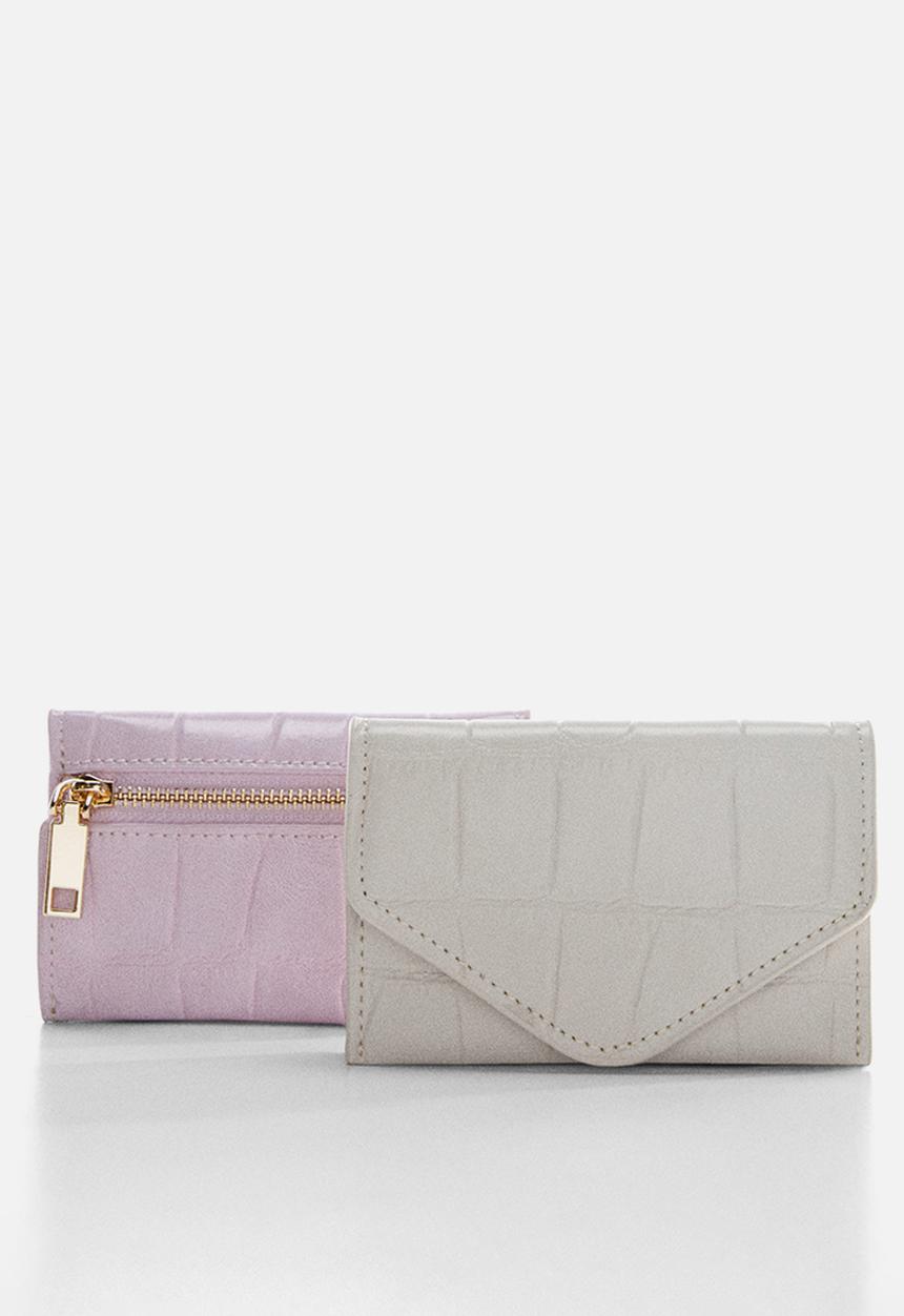 MANGO - Card holder agnes-off white