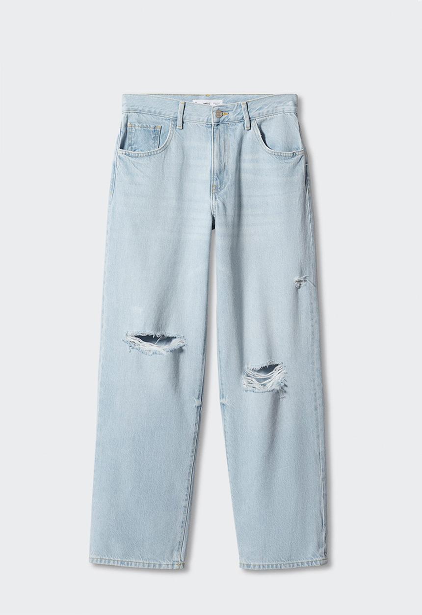 MANGO - Jeans kathy - open blue