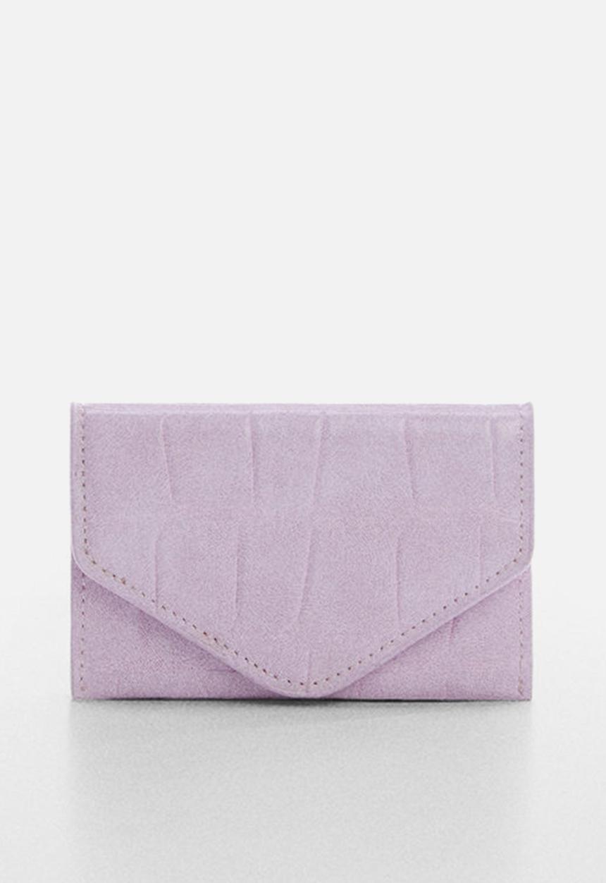 MANGO - Card holder agnes - light pastel/purple