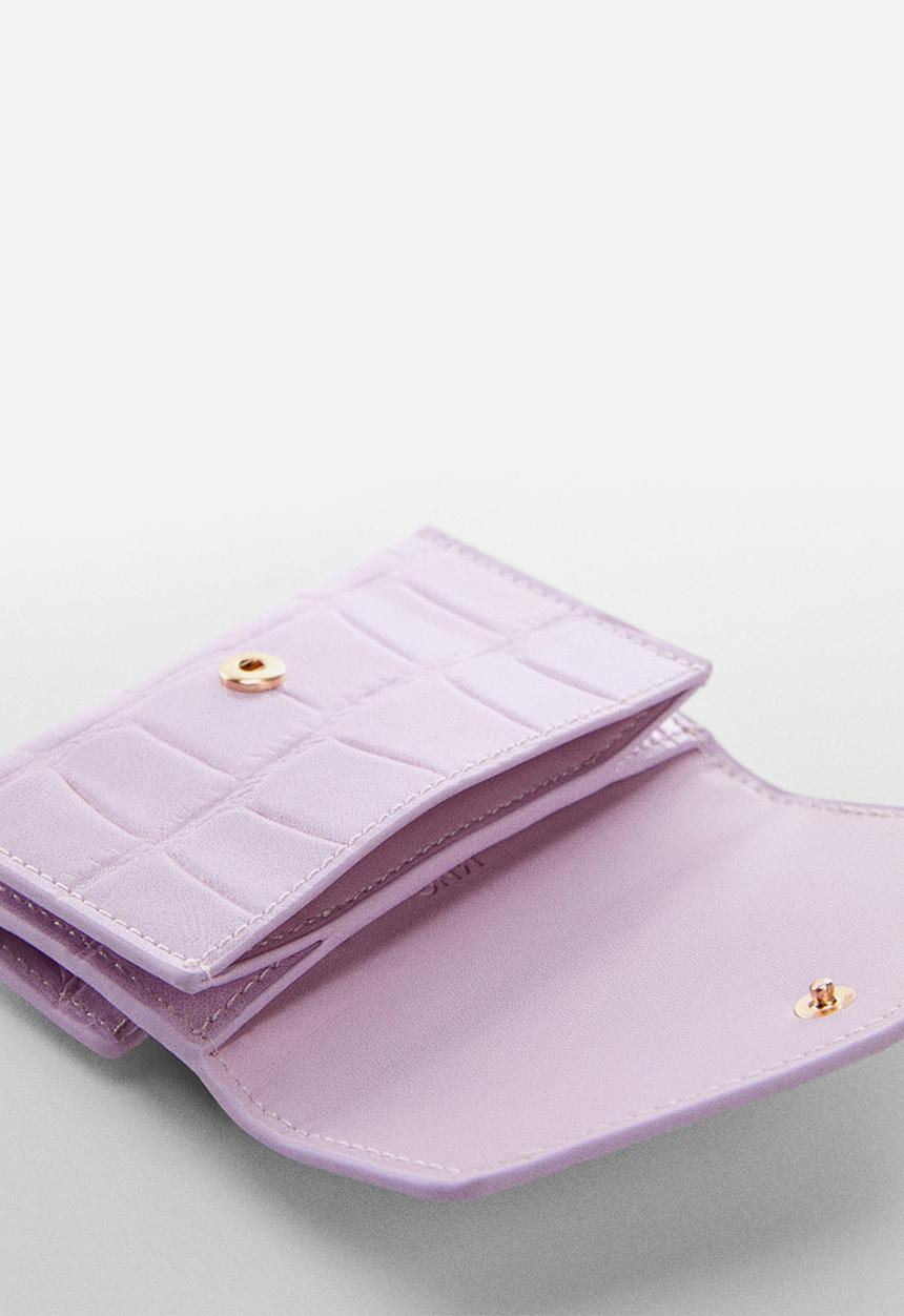 MANGO - Card holder agnes - light pastel/purple
