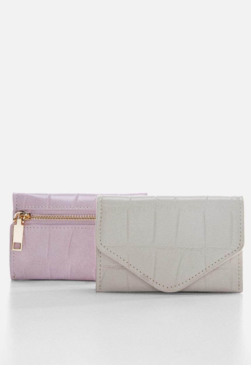 MANGO - Card holder agnes - light pastel/purple