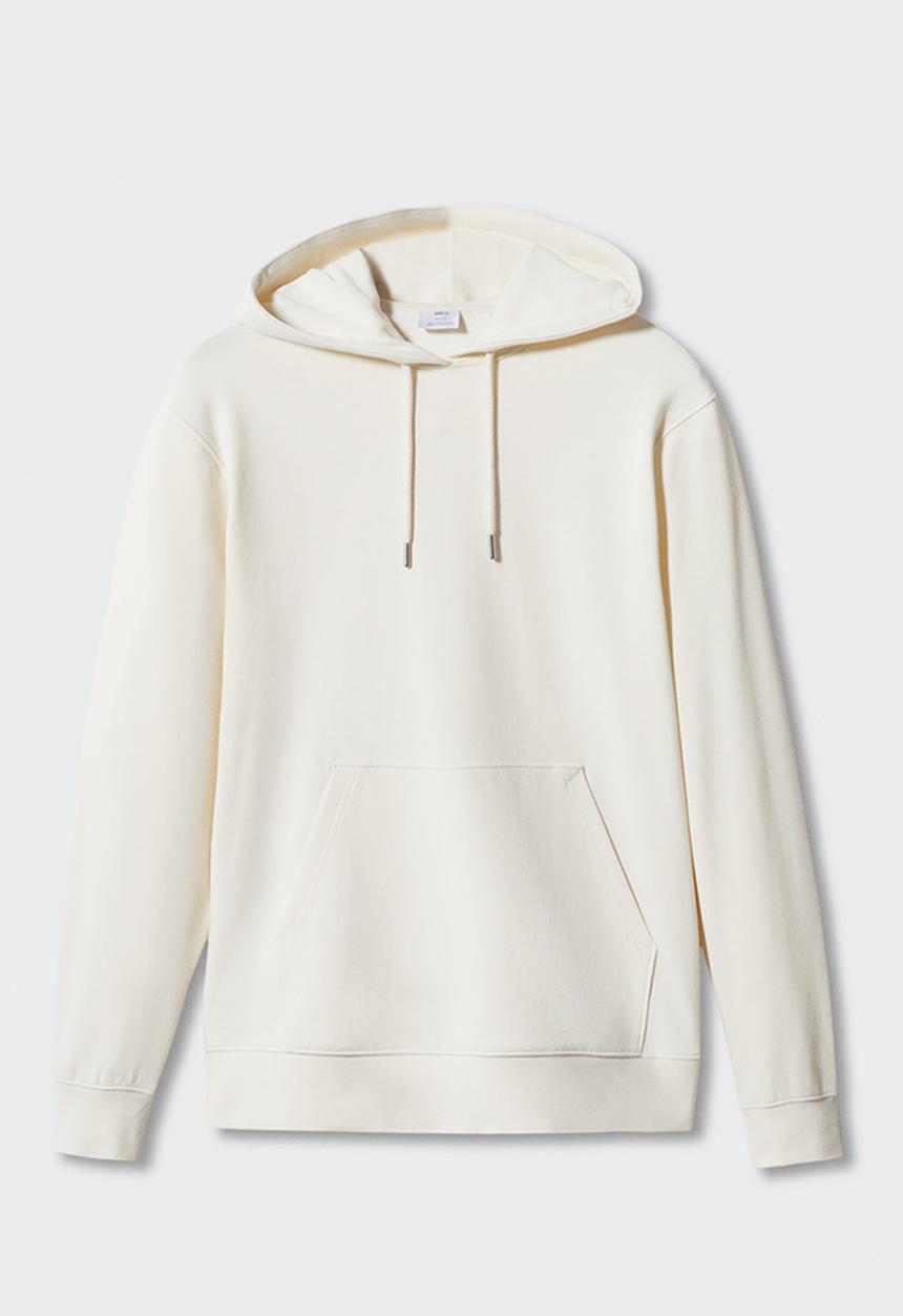 MANGO - Sweatshirt bone - ecru