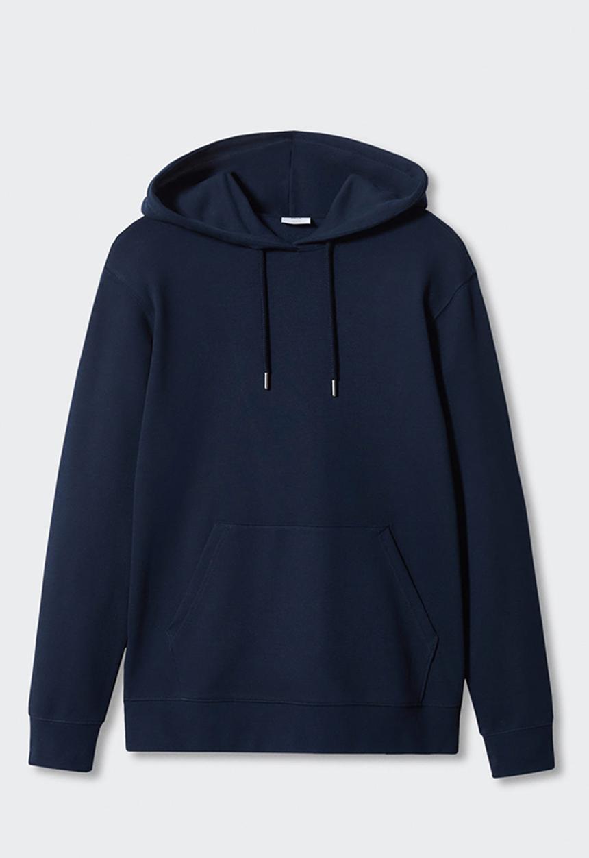 MANGO - Sweatshirt bone - navy 