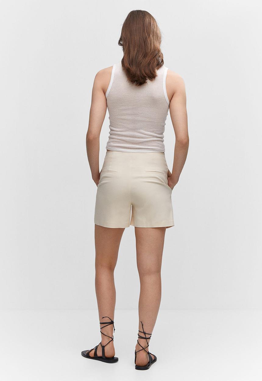 MANGO - Shorts malu5-h - light beige