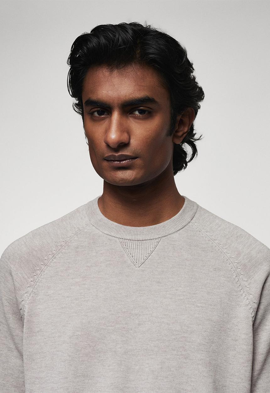 MANGO - Sweater ten - light grey