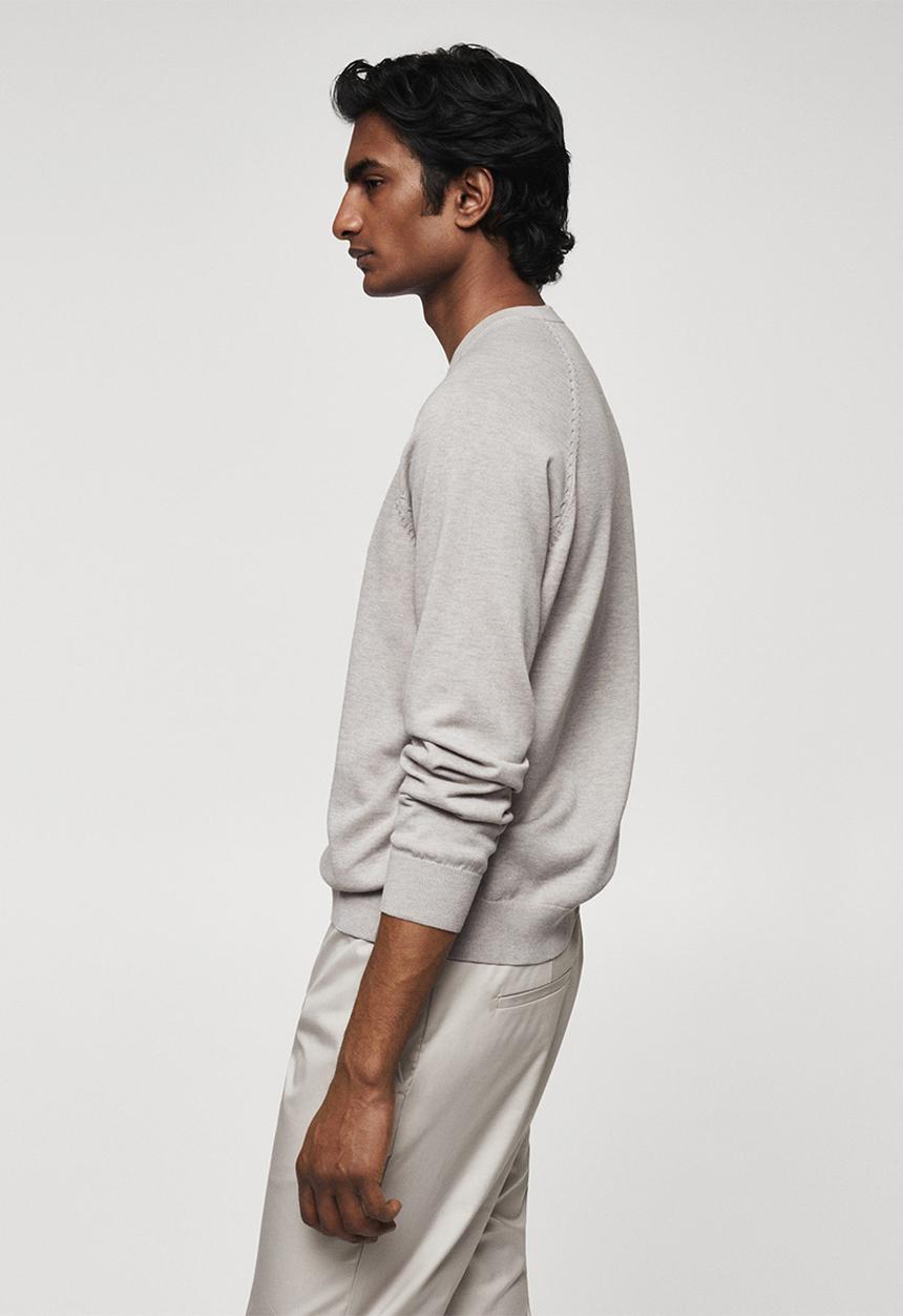 MANGO - Sweater ten - light grey
