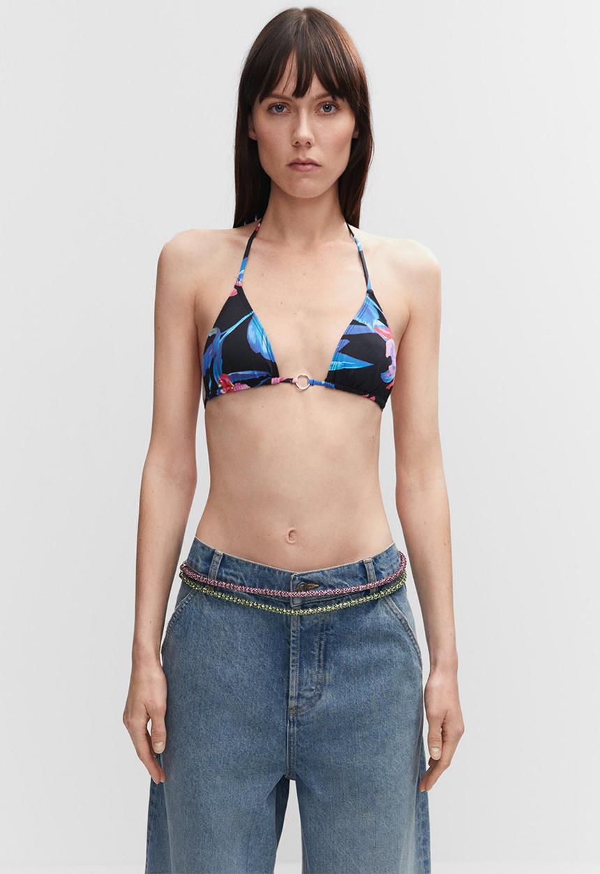 MANGO - Belt dafne - fuchsia