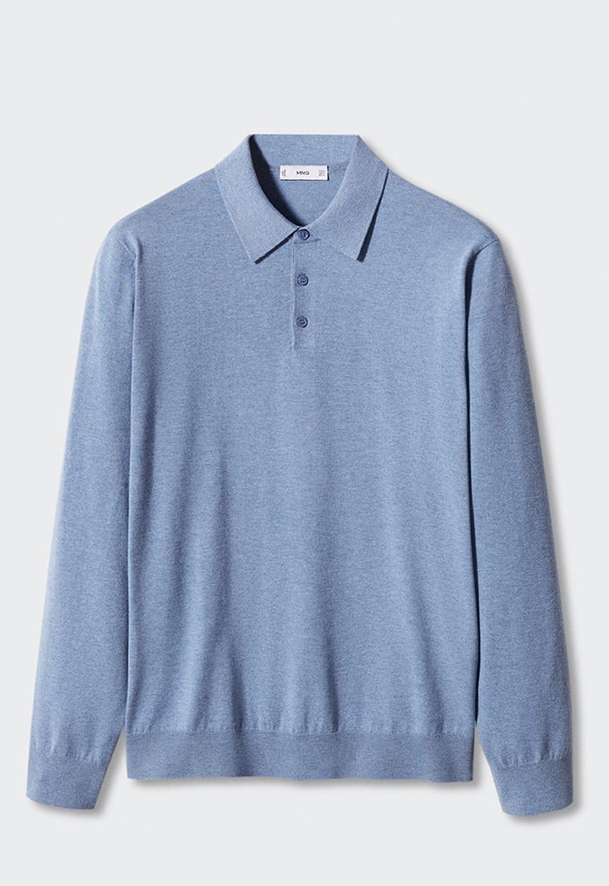MANGO - Polo shirt tens - blue