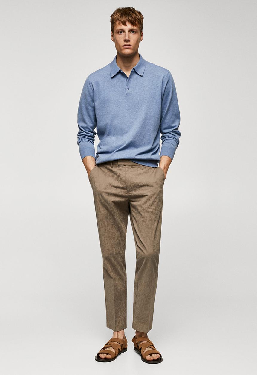 MANGO - Polo shirt tens - blue